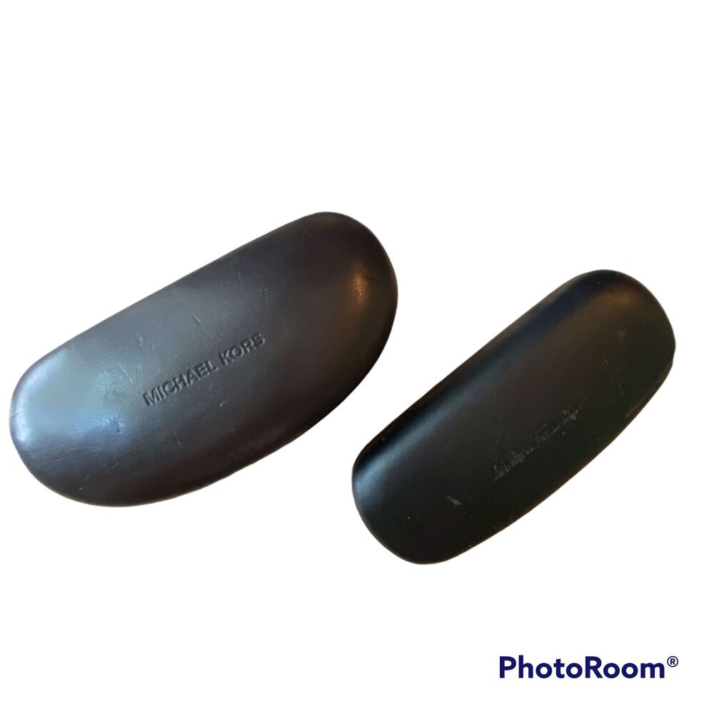 Salvatore Ferragamo Michael Kors Sunglasses Eyeglasses Cases Hard Clamshell Logo